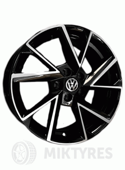 Диски Top Driver Special Series SK9-S 6.5x16 5x112 ET 50 Dia 57.1 (Антрацитовый с полированной лицевой поверхностью)